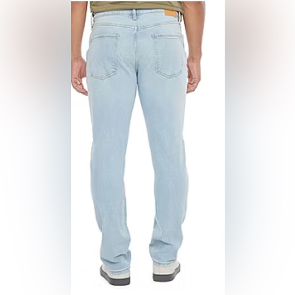 MENS MUTUAL WEAVE JEANS OLIVE (36/34) - Picture 6 of 6